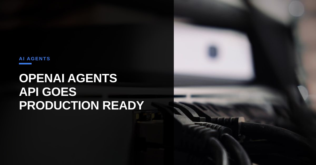 OpenAI’s Agents API Turns Cloud‑Hosted Agents into Production‑Ready Services