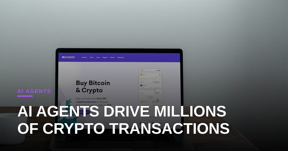 Autonomous Economies Take Flight as AI Agents Drive 138 Million Crypto Transactions