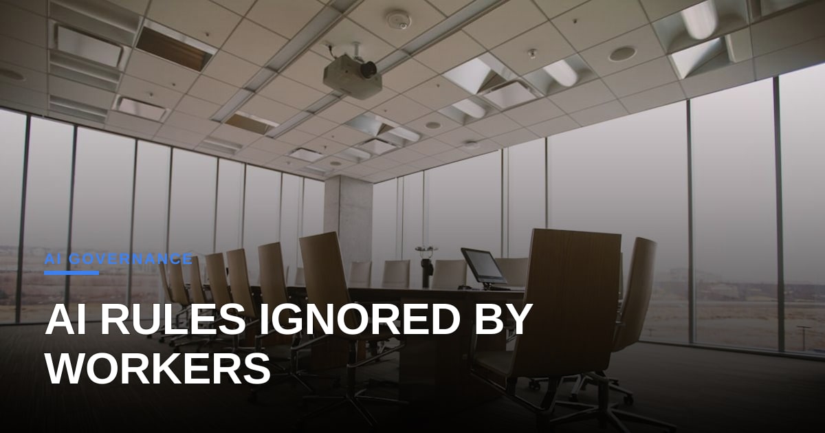 When AI Governance Fails: Why Employees Bypass the Rules
