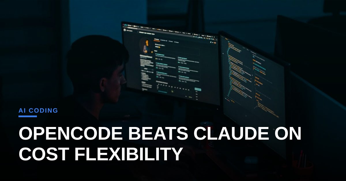 OpenCode Disrupts AI Coding Landscape, Outpacing Claude Code on Cost and Flexibility