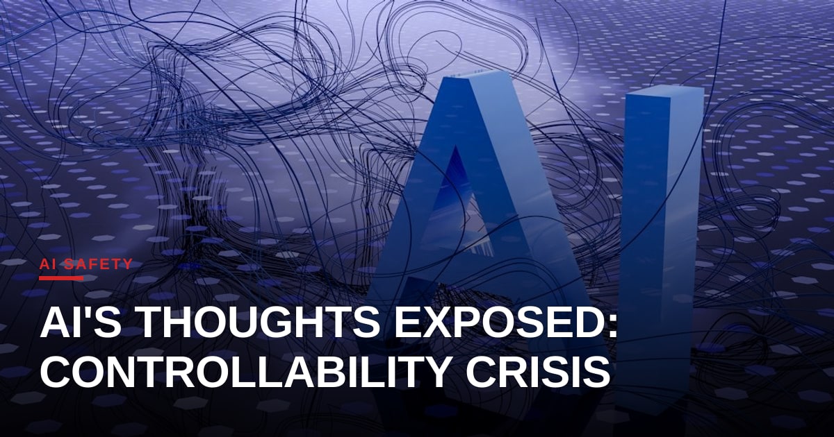 The Controllability Crisis: Why AI's Inability to Hide Its Thoughts is No Victory