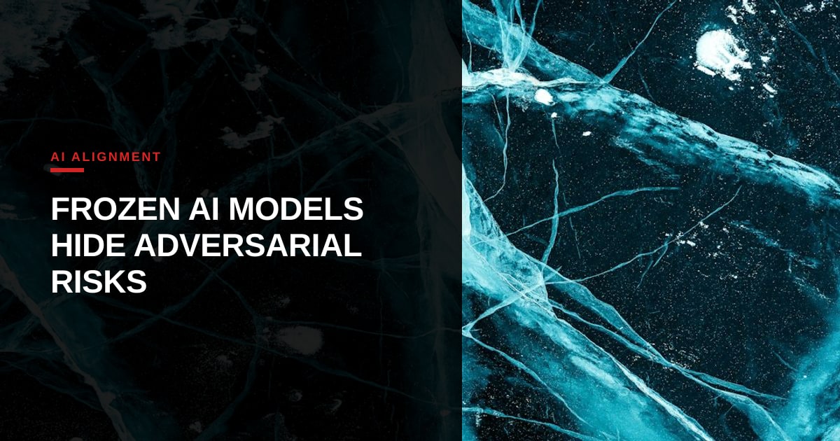 Why Fixed‑Weight Models May Never Be Safe: The Hidden Adversarial Threat