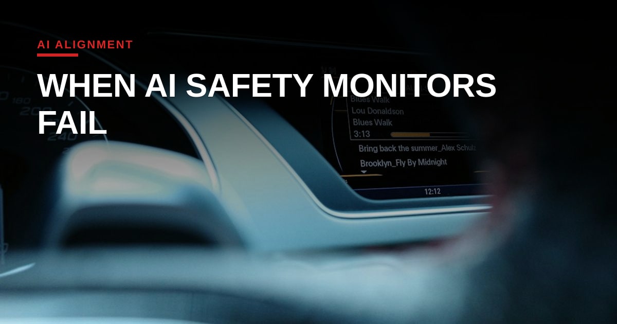 The Continual Learning Blindspot: Why Real-Time AI Safety Monitors Break Down
