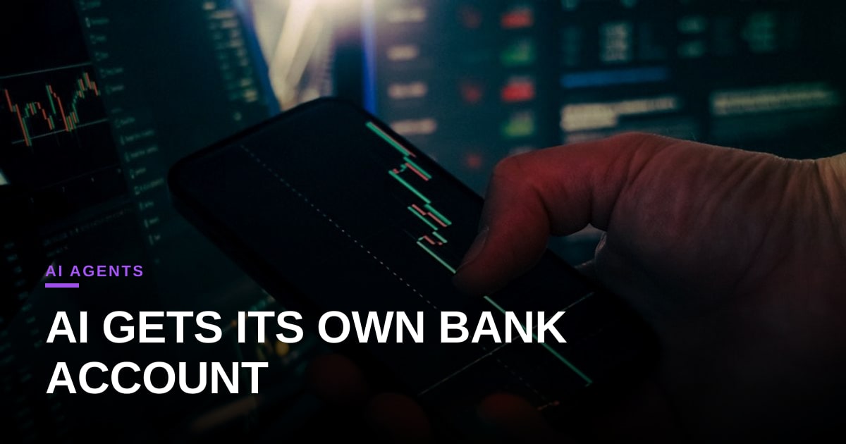 AI agents finally get bank accounts: The quiet infrastructure shift reshaping DeFi