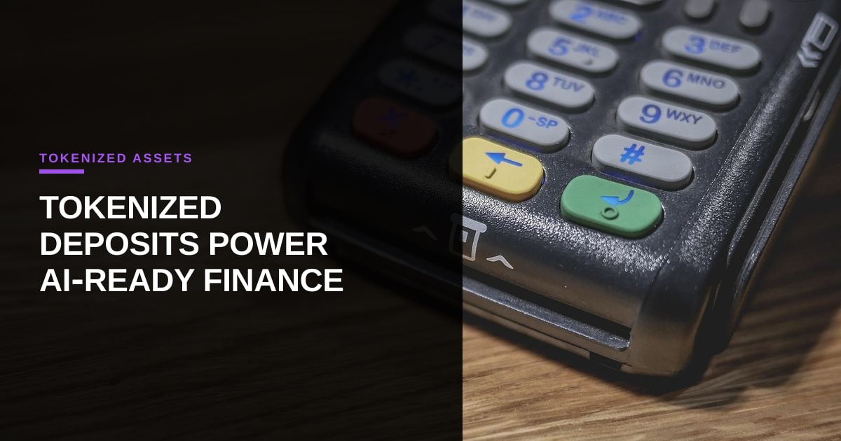 Tokenized Deposits on Swift DLT: Paving the Way for Always-On AI Finance