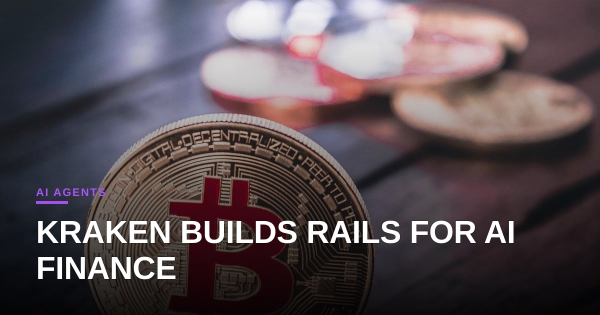 Kraken's Infrastructure Play: Paving the Rails for Autonomous Agent Finance