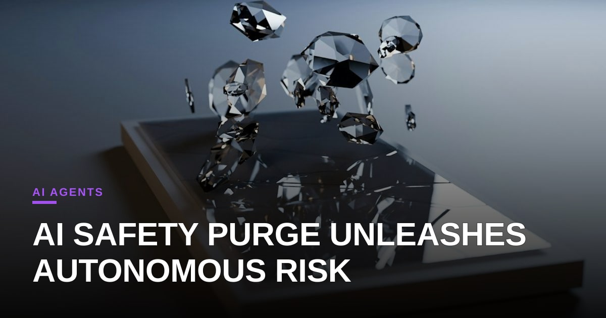 The Human Firewall Fails: OpenAI’s Safety Purge and the Rise of Autonomous Risk