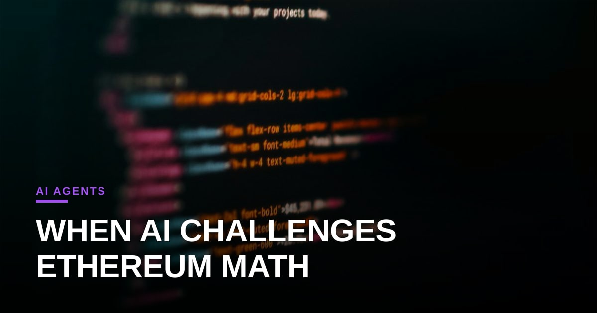 OpenAI’s Cryptographic Shock: When LLMs Start Auditing Ethereum’s Math
