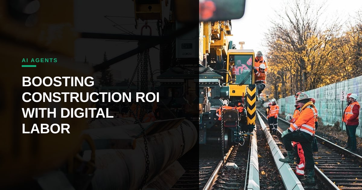 Calculating the ROI of Digital Labor in Construction Project Management