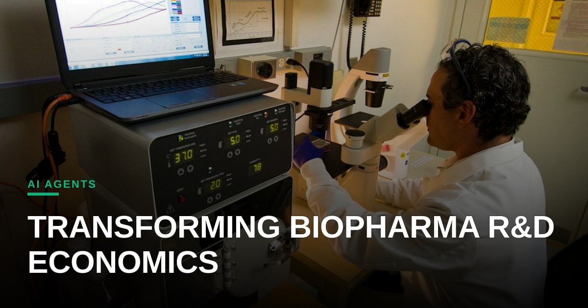 The New Unit Economics of AI-Driven R&D in Biopharma
