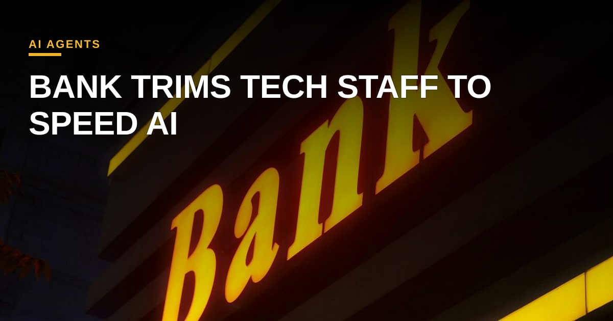 DNB Cuts 400 Tech Jobs to Accelerate AI Agent Deployment