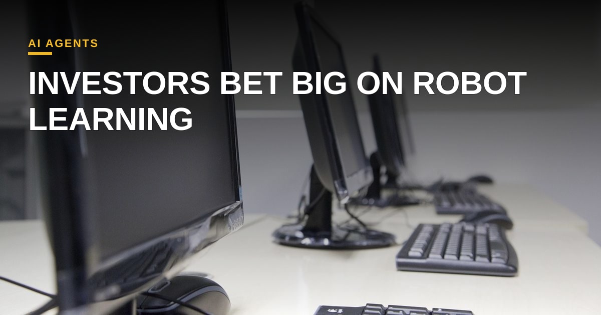 Capital Flows into Robot Training Signal Deeper Bet on Physical AI Agents