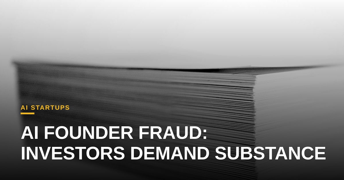 Joonko's Guilty Plea: A Sobering Signal for AI Founders and Investor Scrutiny