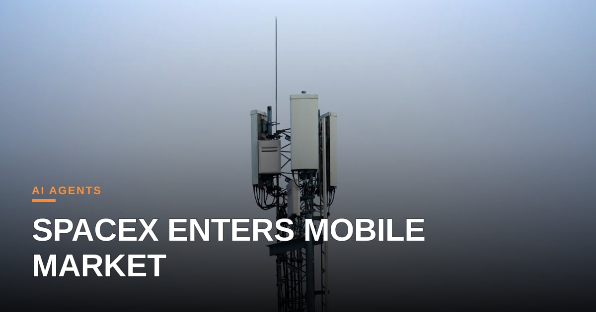 Beyond the Stars: SpaceX’s Push into Terrestrial Mobile Networks Signals a New Frontier for AI Agents