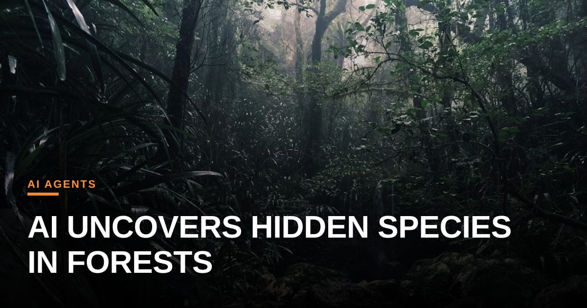 AI agents are quietly revolutionizing biodiversity tracking—without replacing human expertise