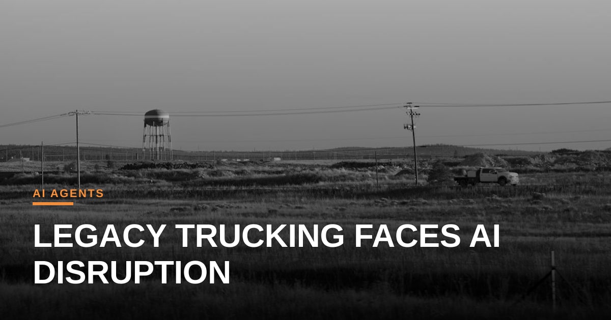 The European Trucking Squeeze: Can Legacy OEMs Survive the AI Shift?