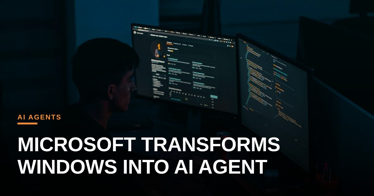 Microsoft's Agentic Windows Gamble: A New Era for Knowledge Work
