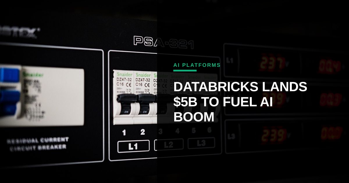 Databricks’ $5 B Funding Round Signals a New Scale‑up Playbook for AI Platforms