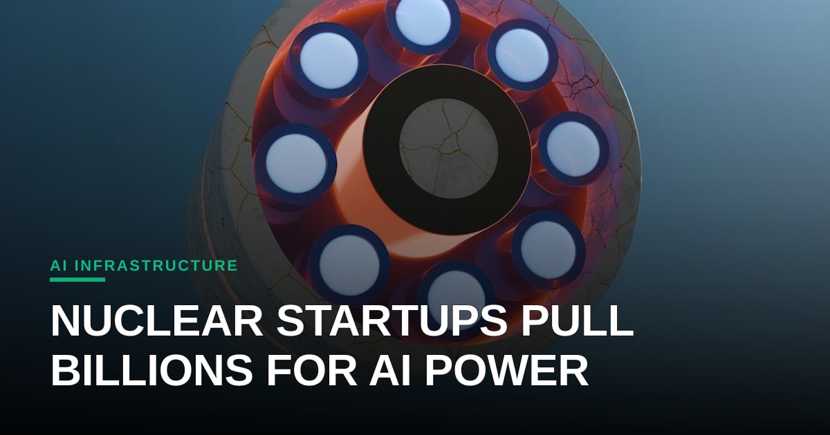 Nuclear Energy Startups Pull $6B Amid Public Market Hesitation