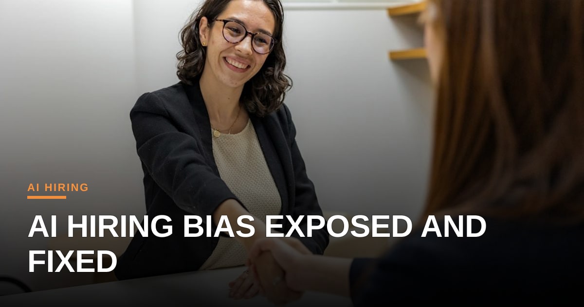 When AI Hiring Tools Inherit Human Bias—and How to Break the Cycle