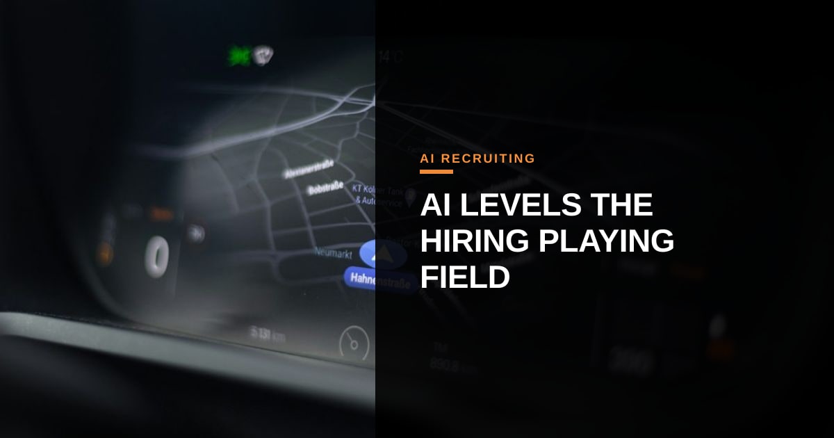 AI‑Powered Skill Mapping Gives Junior Candidates a Fair Shot