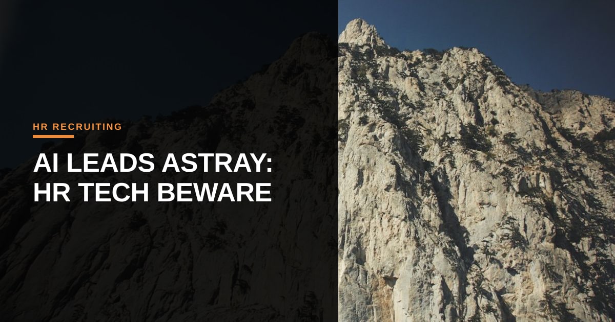 When AI Leads Us Astray: A Mountain Rescue Echoes Warnings for HR Tech