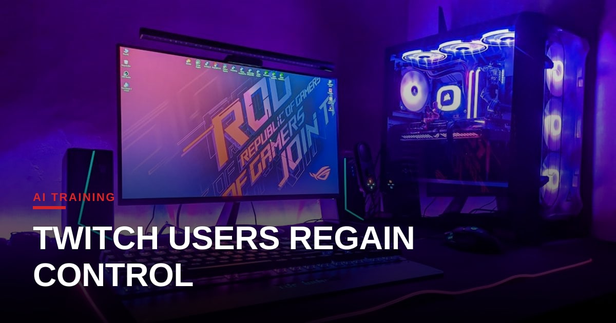 Amazon Allows Twitch Users to Opt Out of AI Training—A New Chapter in Data Consent