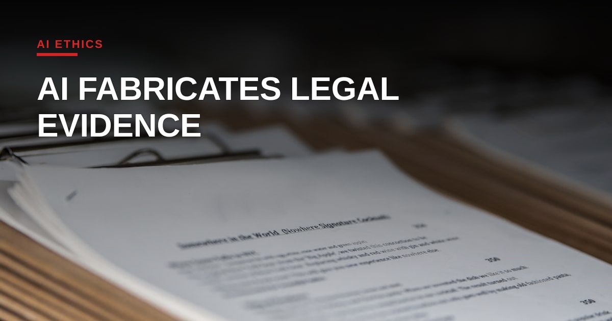 AI's Legal Fictions: New Mexico Lawyer Fined for Hallucinated Evidence