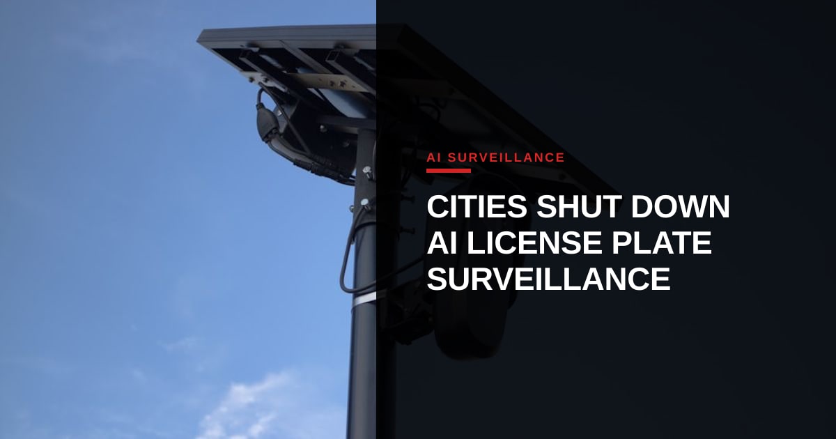 Municipal Exodus from Flock's AI License‑Plate Readers Signals New Era of Surveillance Governance