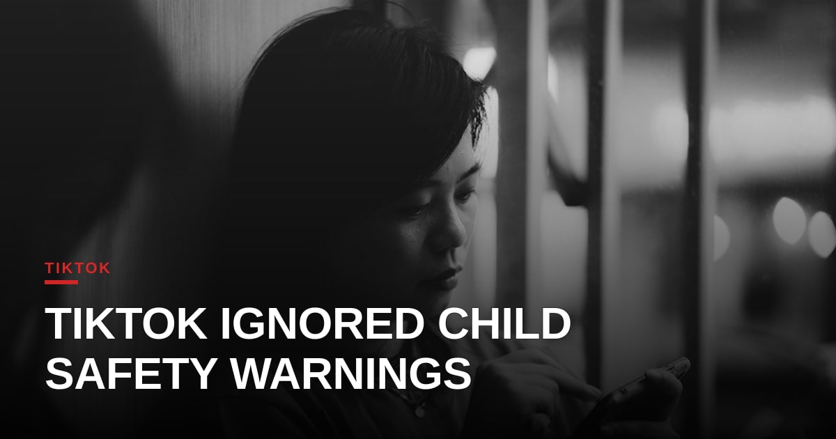 Internal Whistleblowers: TikTok Executives Ignored Child Safety Red Flags, Court Records Reveal