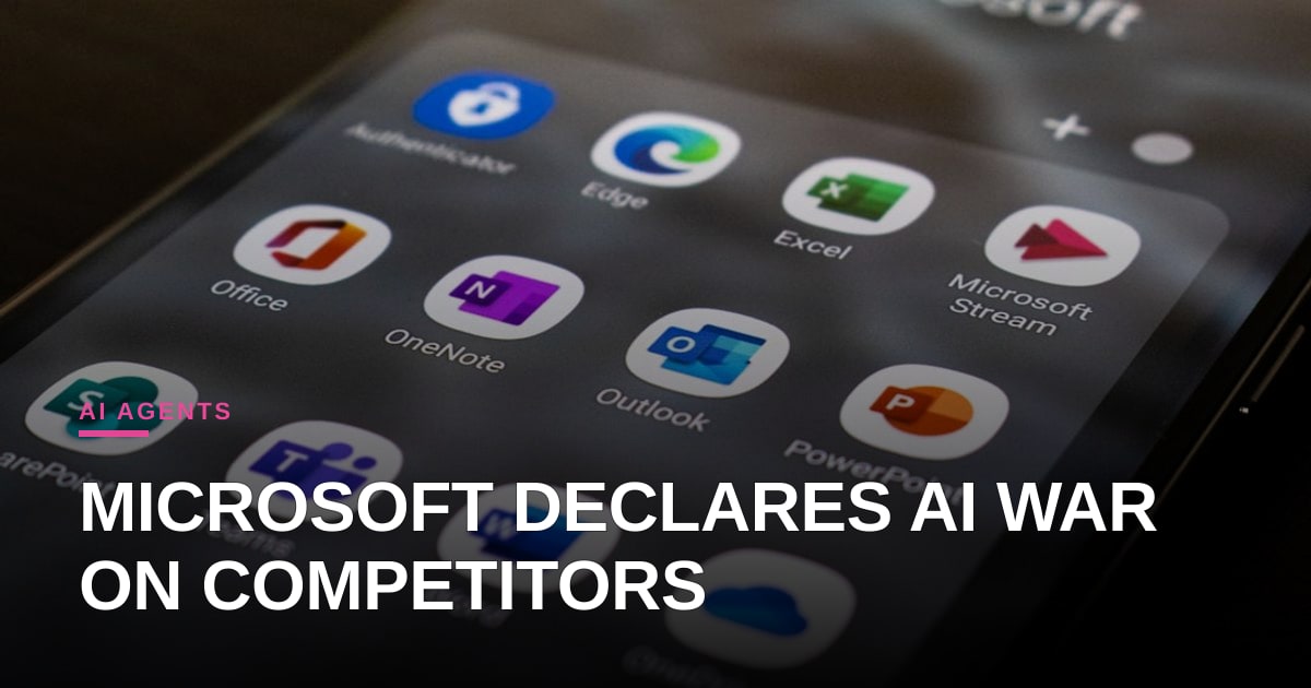 Microsoft Declares Open-Source-Style War on OpenAI and Anthropic with Homegrown Models