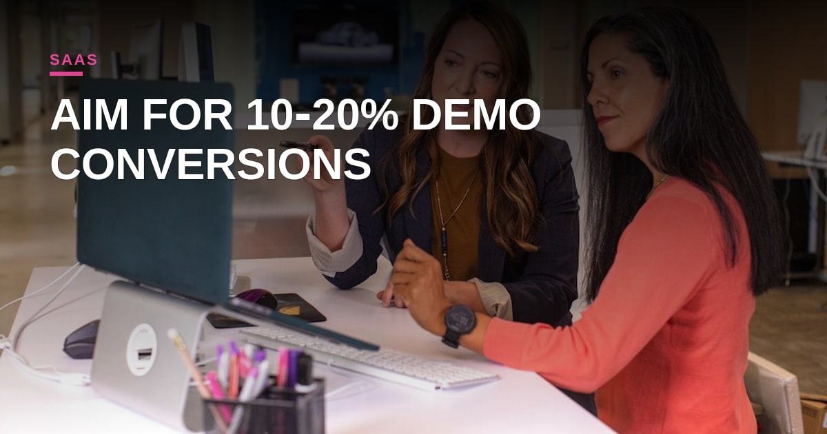Benchmarking SaaS Demo Conversion Rates: What Growth Teams Should Really Aim For