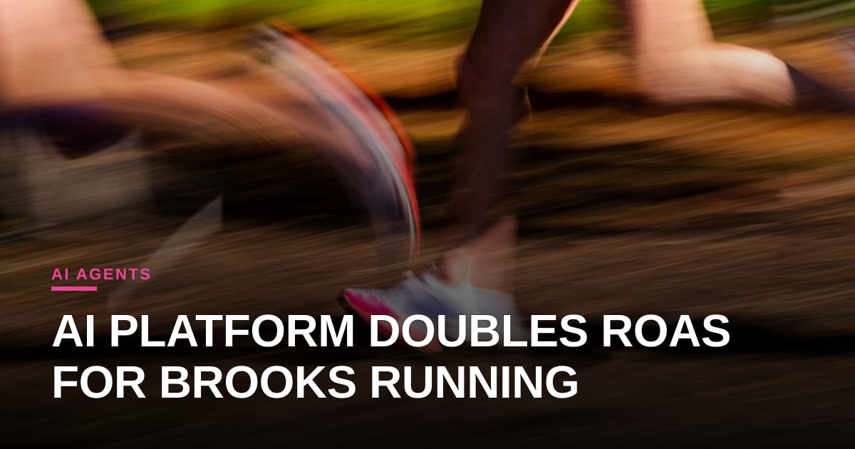 Brooks Running Doubles ROAS Using AI‑Powered Creative Platform Adora