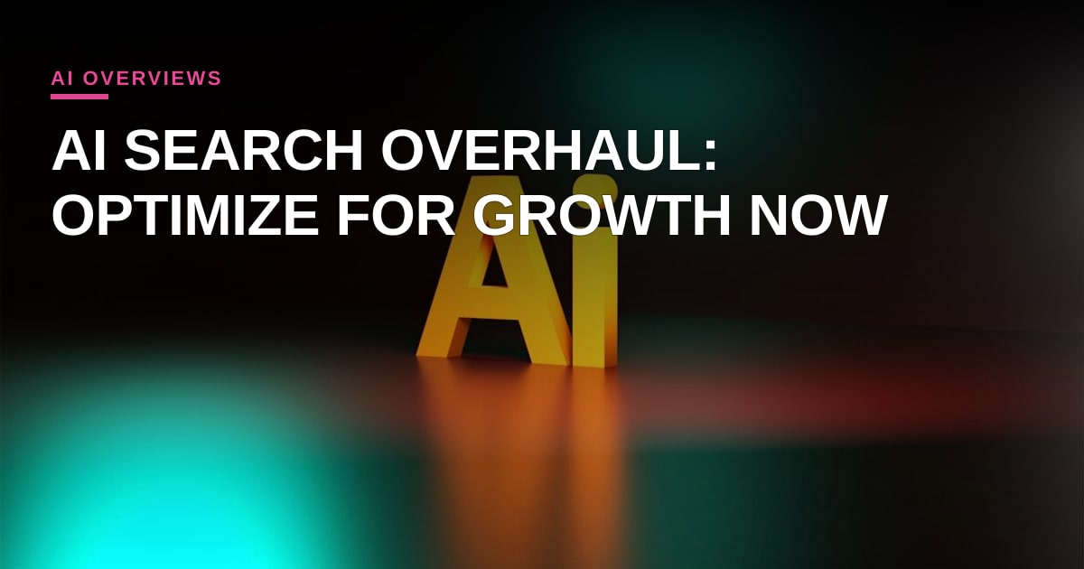 The AI Overhaul: Why Answer Engine Optimization is Your Next Non-Negotiable Growth Play