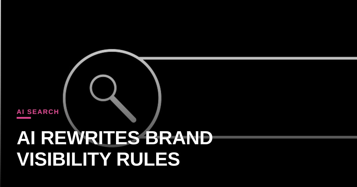 AI agents are quietly rewriting the rules of brand visibility in search