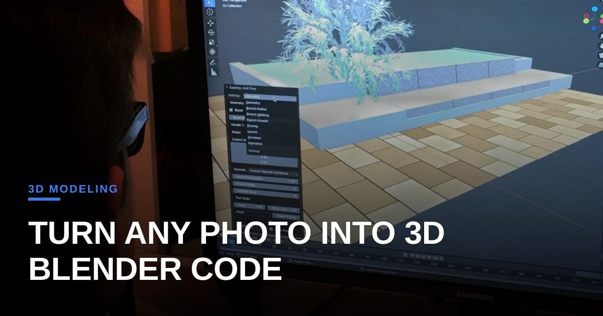 AI Can Now Turn Photos Into Blender Code—Just Don't Ask It If the Scene Looks Right