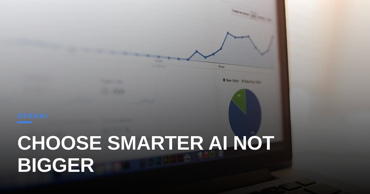 Stop Chasing the Biggest Brain: OpenAI's Guide to Smarter AI Choices
