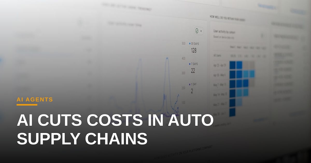 AI-driven software delivers measurable cost cuts in automotive supply chains