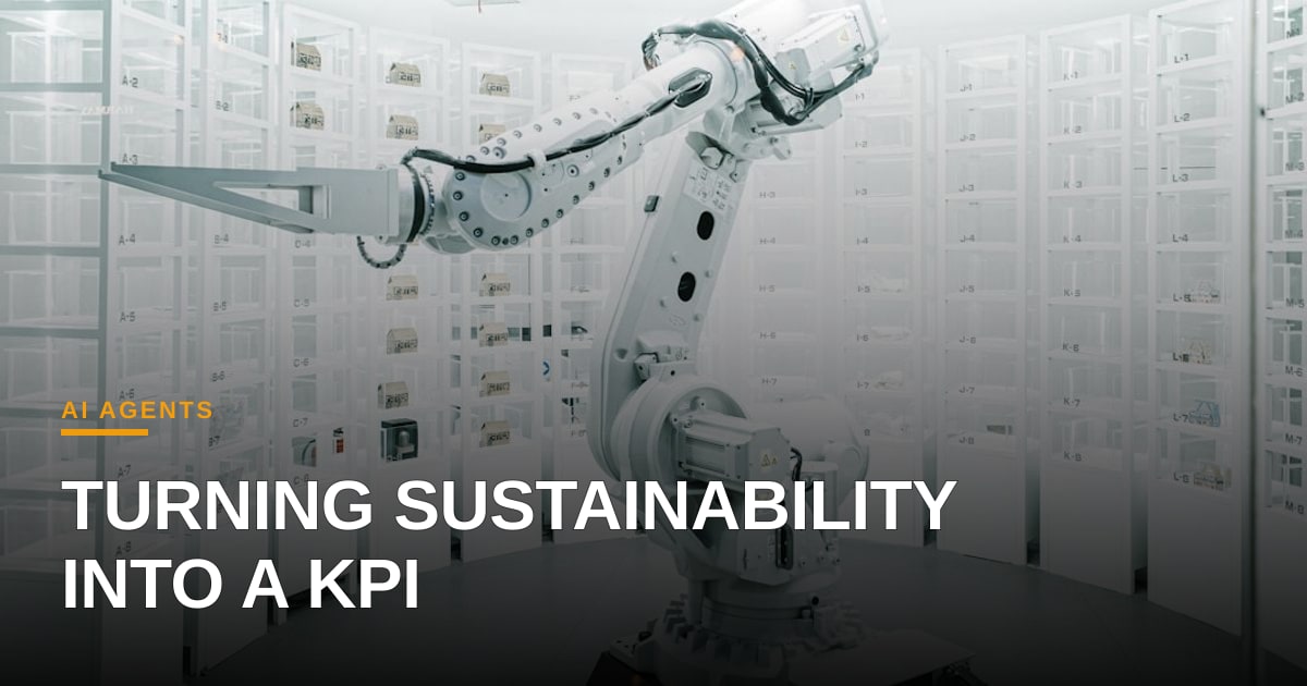 Sustainability as a KPI in AI‑Powered Warehouse Automation