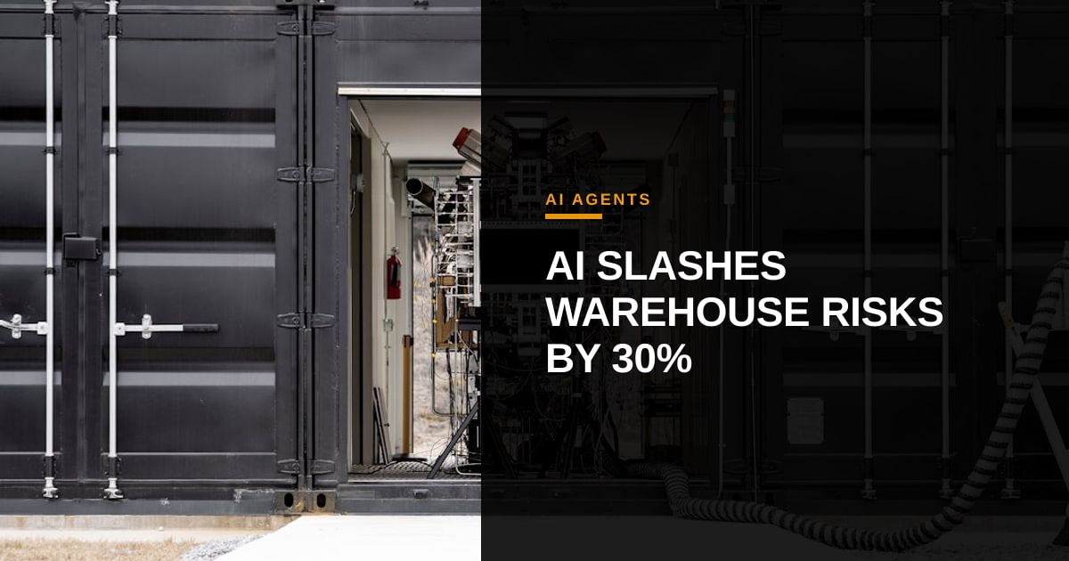 AI Agents Cutting Warehouse Disruption Risks by 30% with Predictive Logistics