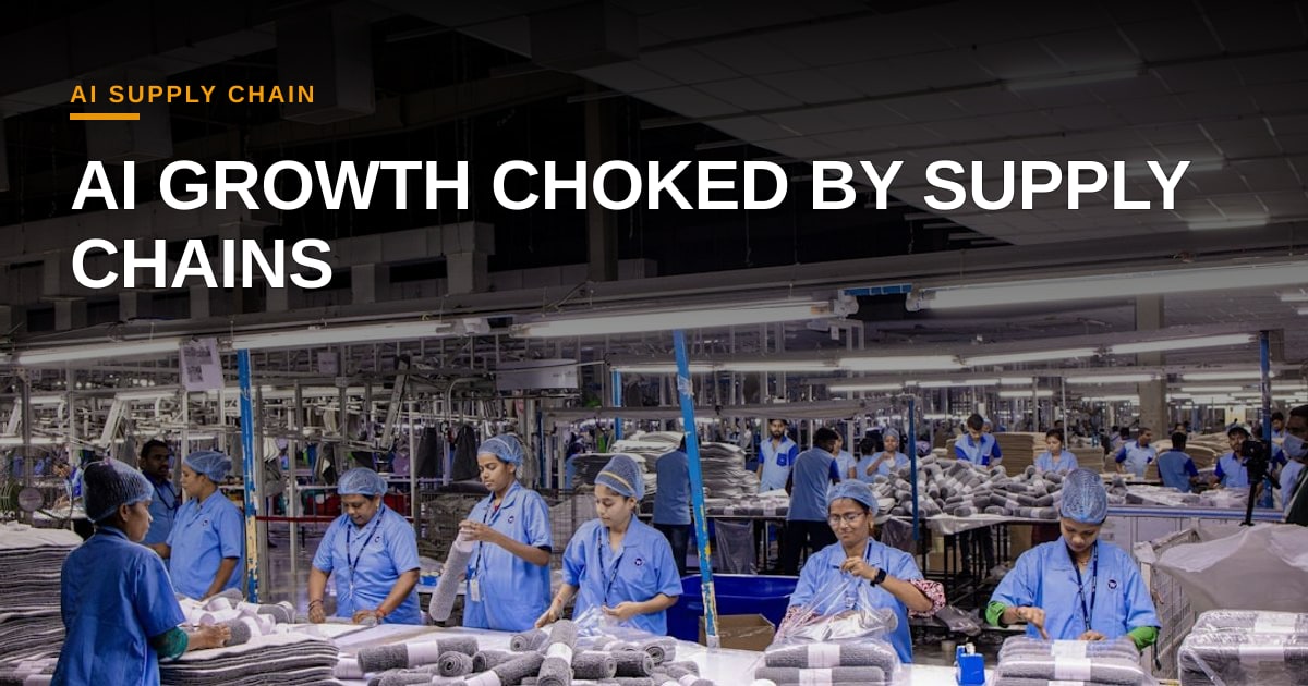 Nvidia’s AI Revenue Growth Stalled by Supply Chain Bottlenecks