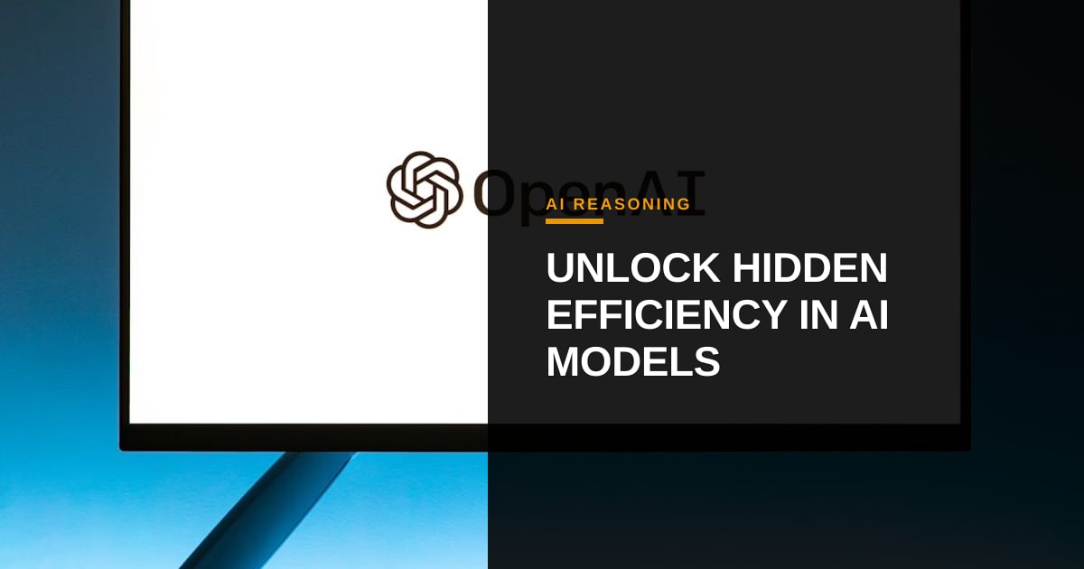 Internal Reasoning Patterns Reveal Hidden Efficiency Levers in Large Language Models