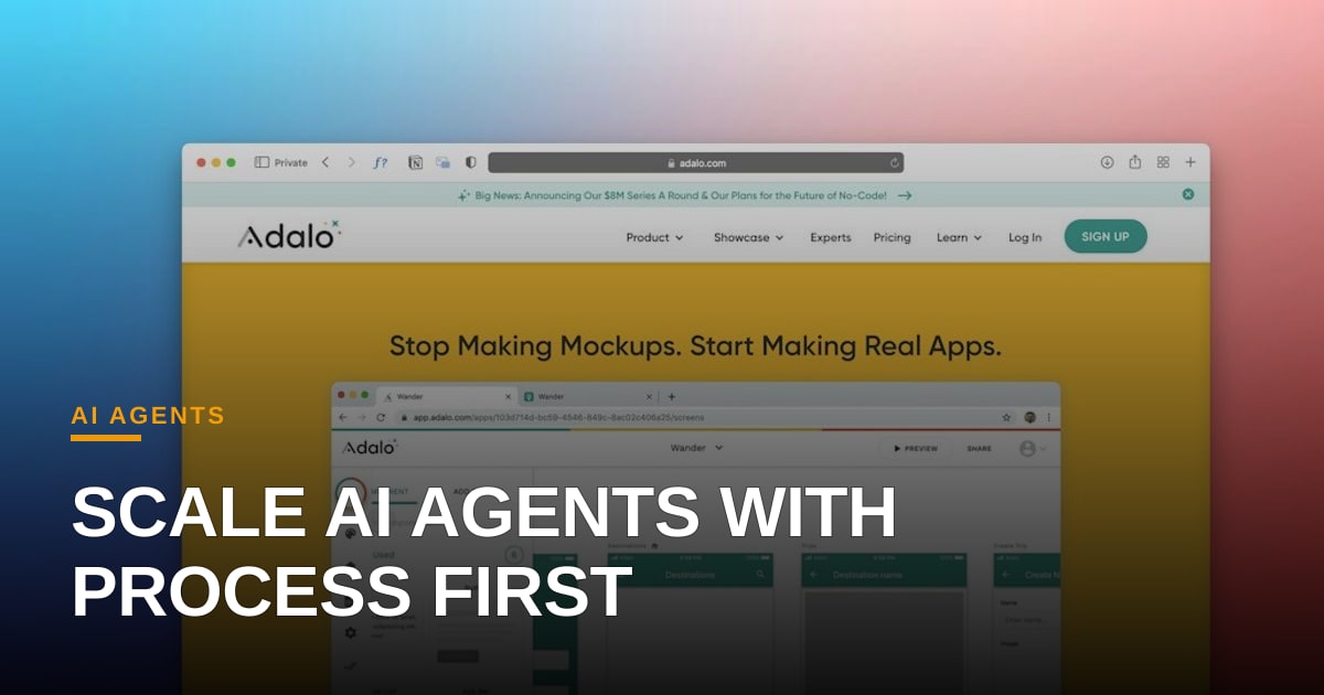 Operationalizing Agentic AI: The Imperative for Process-First Scaling