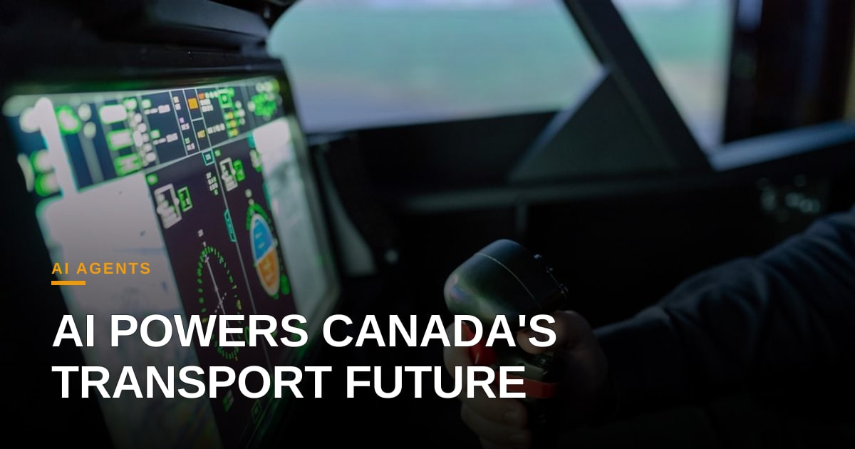 Canada's Transport Overhaul: A Blueprint for AI-Driven Operational Efficiency