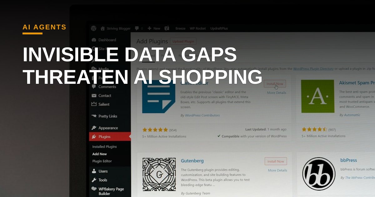 Agentic Commerce's Hidden Hurdle: The Peril of Incomplete Data