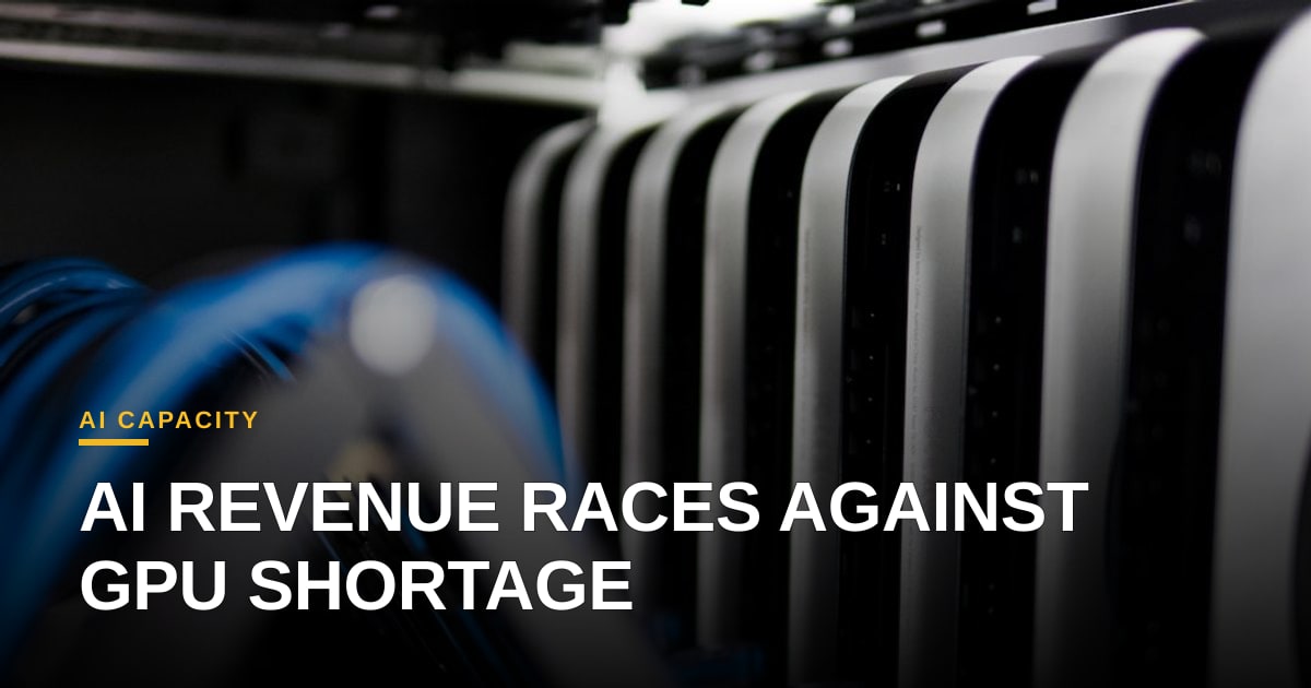 Racing to Sustain Jevons' Paradox: How GPU Shortages are Redefining AI Revenue Operations
