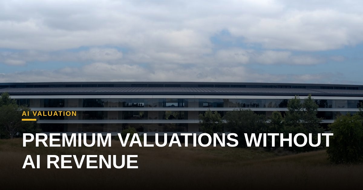 Why AI-Enabled Companies Still Command Premium Valuations Despite Low AI Revenue Disclosure