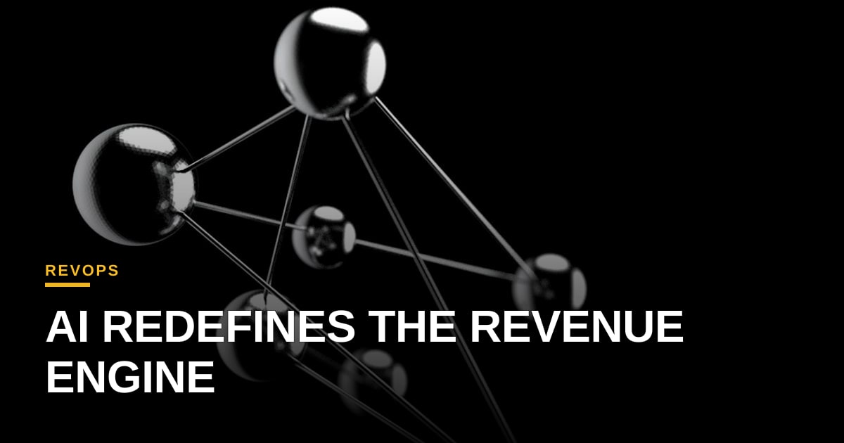 The Agentic Revenue Engine: Why Multi-Agent Systems Are Solidifying the RevOps-Sales Ops Divide