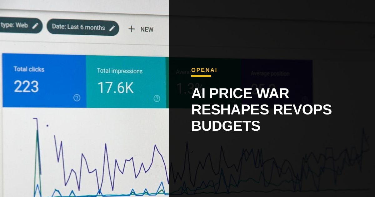 The AI Price War: What OpenAI’s $70 Billion Run Rate Means for Your RevOps Budget