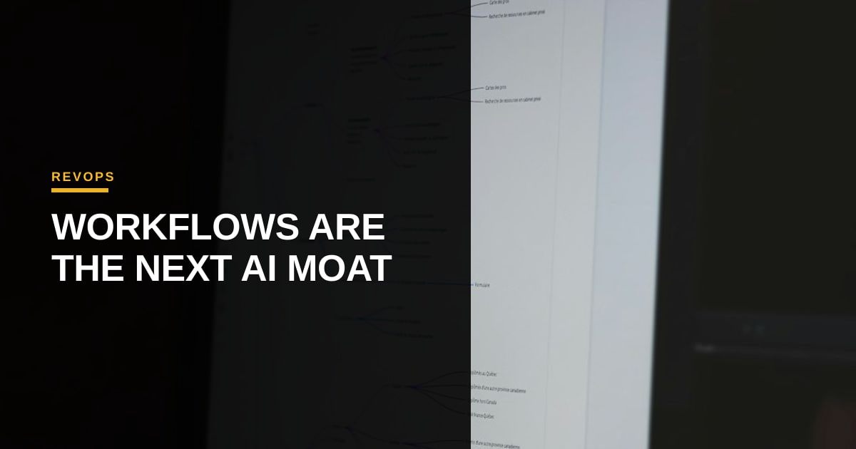 Model Commoditization Shifts the Tech Moat to Workflow Orchestration